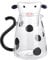 Juego de Jarra de Agua y Vaso, Jarra de Agua de Vaca con Taza de Vidrio Lindo Juego de Jarra de Cabecera con Cuchara de Vidrio de 13cm para Escritorio Baño Dormitorio Cocina (550ml)