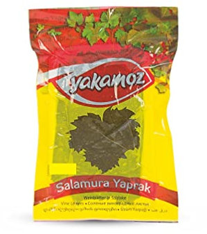 Turkish Grape Leaves for Stuffing in vacuumed Pack Yakamoz 400g