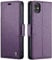 QLTYPRI Hülle für iPhone 11 Handyhülle mit RFID Schutzhülle, Vintage Leder Hülle mit Kartenfach Ständer PU Ledertasche Stoßfeste Flip Wallet Case Kompatibel mit iPhone 11 - Lila