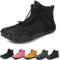 Chaussures pieds nus d'hiver, chaussures pieds nus pour homme et femme, automne et hiver, imperméables, chaussures pieds nus, Black C., 42 EU