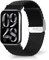 MiRowy Nylon Cinturino per Xiaomi Redmi Watch 5/Watch 4/Xiaomi Smart Band 9 Pro/Smart Band 8 Pro, Intrecciato Cinturino per Xiaomi Redmi Watch 5/Watch 4/Mi Band 9 Pro/Mi Band 8 Pro - Nero