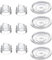 S9 Pro / S12 Pro Replacement Pump Parts - 6pcs Duckbill Valve and 4pcs Silicone Diaphragm - Compatible with Momcozy S12 Pro/S9 Pro,TSRETE,kmaier Breast Pump,Replacement Parts Accessories - BPA Free