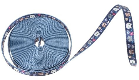 Yardwe 1 Rolle Haustierzubehör Haustierhalsbandgürtel aus Polyester Halsbandgürtel für Haustiere Haustierhalsband selber Machen Material für Haustierhalsbänder Säumen Materialien Suite