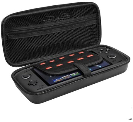 Generic Voikoli Tragetasche, kompatibel mit Ayn Odin 2 Odin2 Gaming-Handheld und Zubehör, Hartschalenkoffer für Reisen und Aufbewahrung, Schwarz