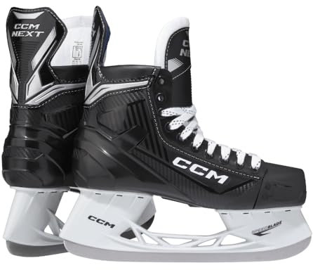 CCM Schlittschuhe Next Junior geschliffen sofort Fahrfertig!, Weite :R = Regular, Größe:01.0 (33.5)