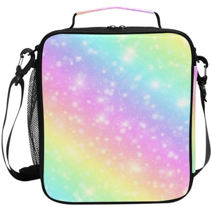 ALAZA Lunch Bags for Boys Girls, Mdkzndu5mjuwdhftmdhrcxk1qkxk Reusable Insulated Lunch Box Thermal Meal Tote Kit, Lunch Cooler Bag Organizer with Adjustable Shoulder Strap