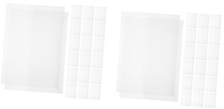 STOBOK 2 Sätze Planer-Abdeckung Fotohüllen Aus Kunststoff Kpop-fotokartenhüllen Buchhüllen Für Lehrbücher Kpop Fotokartenhalter Buchdeckel Klar Buchschutzhülle Transparent Pp 20 Stück * 2