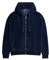 Superdry Damen Velours-Kapuzenjacke Kräftiges Marineblau 40