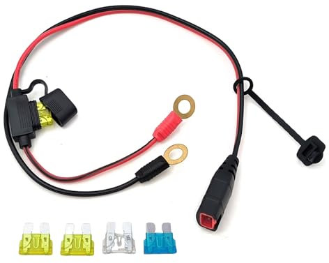 Wire Harness Compatible with NOCO GC008 X-Connect,Smart Batteries Trickle Charger Cable with M10 (3/8in) XL Eyelet Terminal Connector