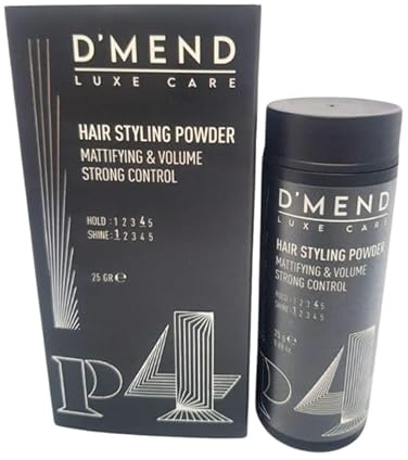 D'Mend Luxe Care Hair Styling Powder Mattifying & Volume Strong Control P4