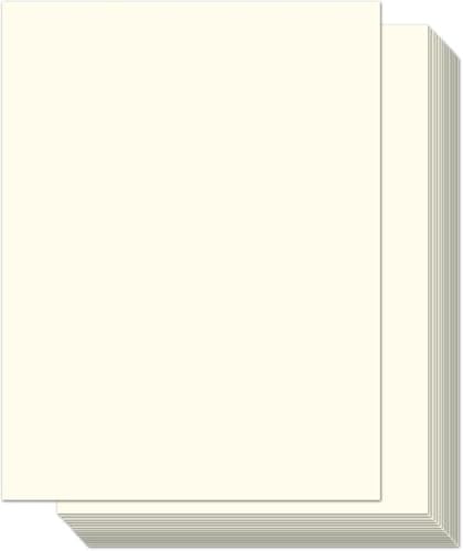 30 Blatt Naturweiβ Tonpapier A4, 250g/m² Tonkarton Creme Papier A4,Weißes Druckerpapier für Scherenschnittpapier,Bastelpapier，Malen Kartenherstellung, Einladungen, Scrapbook Basteln,DIY-Karten