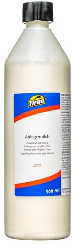 Anlegemilch für Schlagmetall, Blattgold und Blattsilber - Spezialkleber zum Anlegen von Blattmetall und Schlagmetall - 500 mL