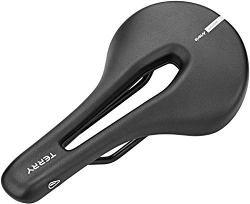 Terry Damen Arteria Fahrradsattel, Black, 9-12 cm