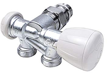 GIACOMINI Válvula monotubo termostatizable R357M1 1/2 x 16 radiador baño