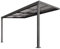 Primrose Anthracite Veranda Garden Canopy with Retractable Sliding Roof Lean to Wall 4m x 3m