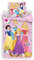 JFabrics Disney Prinzessin KinderBettwäsche-Set, Bettbezug 140x200 cm + Kissenbezug 65x65 cm, Baumwoll
