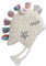 Jungen Mädchen Gestrickte Dinosaurier Hüte, Cartoon Kinder Winter Warme Süße Mütze,Weiß,5-6 Jahre