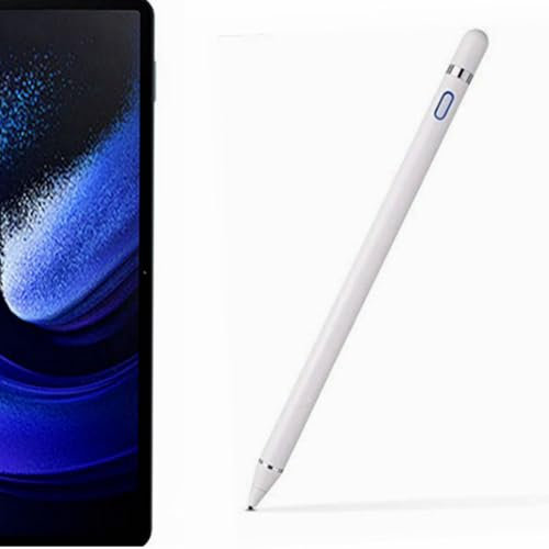 kapazitiver Stift aktiver für XiaoMi Pad 6/6 Pro/Pad 6 Max/Pad 5 / Pad 5 Pro Mi MiPad6 MiPad5 Tablette Wiederaufladbar elektromagnetische Stife Stylus 4096 Druckempfindlichkeit (Weiß)