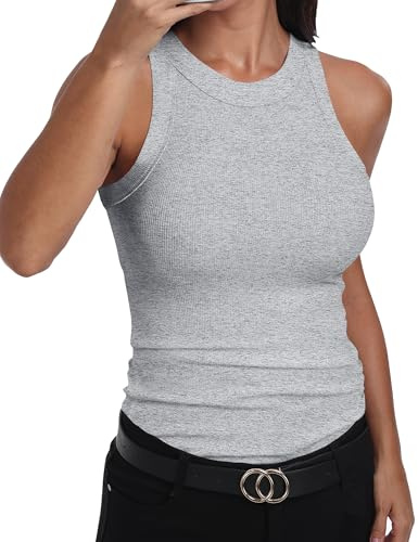 GEMBERA Casual Canotta Donna (Pacco da 1)