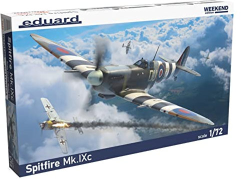 Eduard 7466 Supermarine Spitfire Mk.IXc Weekend Edition 1:72 Plastic Model Kit