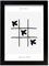 Nacnic Abstrakt Pop Art Poster Paz Tic TAC Toe Moderne künstlerische Illustrationen für die Innendekoration.