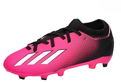 Adidas X Speedportal.3 Firm Ground Boots, Botas de fútbol, Shock Pink/Zero Metalic/Core Black, 35 EU