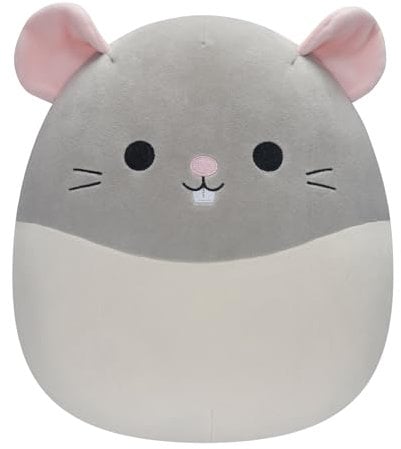 Squishmallows SQCR02403 - Rusty die Ratte 30 cm, offizielles Kelly Toys Plüsch, superweiches Kuscheltier