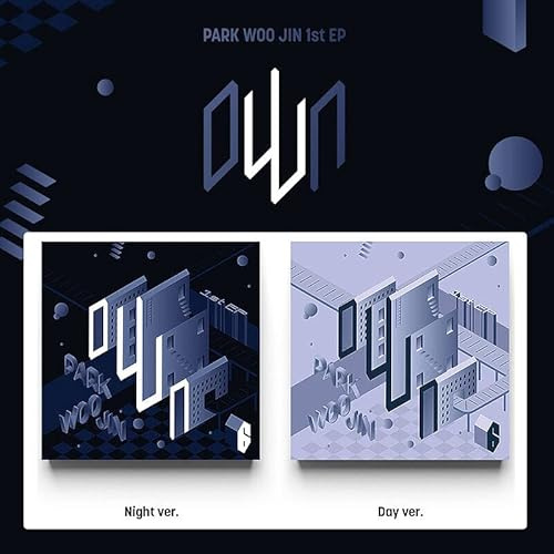 PARK WOO JIN OWN 1st EP Album ( NIGHT / DAY - Random Ver. ) K-POP SEALED