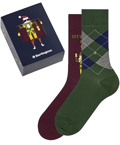 Burlington X-Mas Gift Box Socken Blickdicht Baumwolle