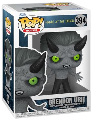 Funko Pop! Rocks: Panic at The Disco - Brendon Urie - (Demon) - Panic! at The Disco - Figurine en Vinyle à Collectionner - Idée de Cadeau - Produits Officiels - Jouets pour Les Enfants et Adultes