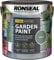 ARUUJ Garden Paint - Multipurpose Colour & Protect 2.5L Tin - Exterior Wood Paint, For Sheds, Benches, Metal, Brickwork, pots - Outdoor Fence Garden Furniture Paint Waterproof (WILLOW)