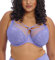 Elomi Women's Brianna Strappy Underwire Plunge Bra, Opaque, Jacaranda, 34H US