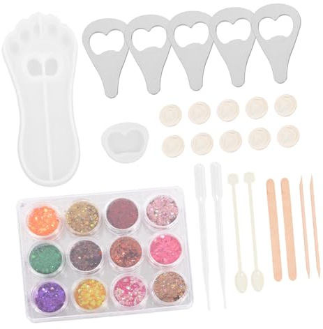 LIFKOME 41pcs Kitten Paw Bottle Opener Molds Kit Multifunctional Bottle Opener Mould for DIY Crafts