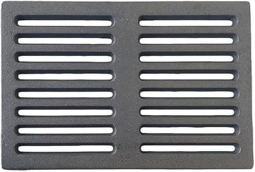 Lunaway - Rejilla de hierro fundido para recolección de cenizas | Grosor 1 cm (31,3 x 19,5 cm)