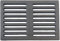 LUNA WAY CAST IRON - Griglia per Camino in Ghisa | Resistente ad Alte Temperature | Migliora il Tiraggio | Facile da pulire per rimozione cenere | Compatibile con Stufe | Dimensione 31,3 x 19,5 cm