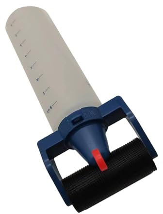 Dickly Leimroller-Flasche, Leimflasche mit Roller, Leim-Quetschflasche, gleichmäßig aufgetragen, spart Zeit, 8 Unzen, tragbares Leimverteiler-Werkzeug