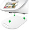BillyBath Tavola Scorrevole per Thermomix TM6 TM5 in Acrilico, Vassoio Scorrevole per Thermomix, Facile da Spostare