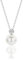 Love Me Santika Perlenkette Für Damen 925 mit Anhänger | Elegante Silber Halskette mit Zirkoniumsteinen | Damen Perlen Kette | Kette Schmuck Geschenk für Frauen, Freundin, A-040-1