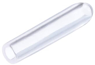 QUARKZMAN 15Pcs Embouts en Caoutchouc de 2mm de Diamètre Intérieur en PVC Vinyle, Embouts Ronds de Protection de Vis, Transparent