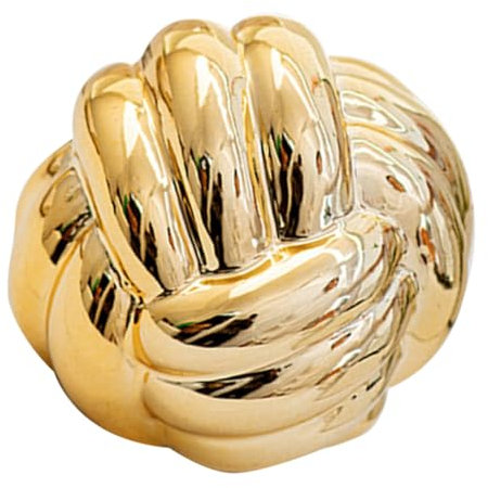 Levemolo Keramik-fadenknoten-dekor Für Schminktisch Wohnzimmer-küchendekoration Keramik-fadenknoten-Statue Für Schreibtisch-Dekoration