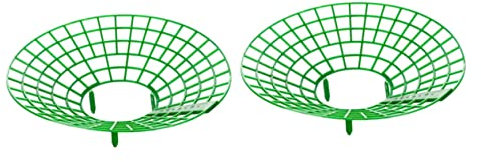 OFFSCH 2st Erdbeerständer Pflanzenbinder Für Kletterpflanzen Erdbeerpflanzgefäße Für Pflanzen Im Freien Erdbeer-stützrahmen Dekorpflanzen Gestell Gartenschnur Erdbeerregal Plastik Green