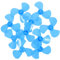 Abaodam 15pcs Mini Fan for Motor Plastic 3-leaves Small Powerful Fan Diy Science Project Accessory