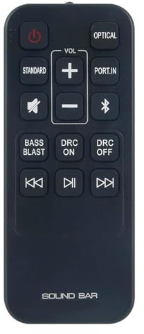 Télécommande universelle compatible avec système de barre de son LG COV33552433 SK1 COV33552438