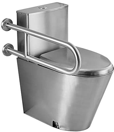 Dual Flush Edelstahl-Handelsoilette, hocheffizienzlängliche Toiletten