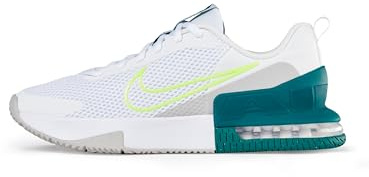 Nike Air Max Alpha Trainer 6 Workout-Schuh Für Herren, White/Hot Lime-Bright Spruce-Grey Fog, FQ1833-106, 40 EU (7 US)