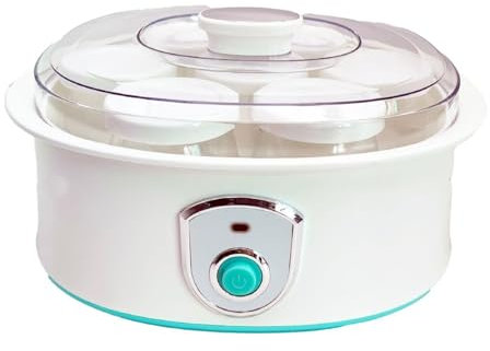 DimyFew Yogurtera automática con frascos de Vidrio y Temporizador para el hogar