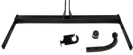 RIDIGO Anhängerkupplung starr für Volkswagen Golf 6 VI 1K 3/5-Tür Fließheck 10/2008-11/2012 mit universalem E-Satz 13-polig