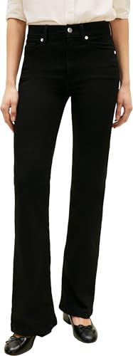 Tommy Hilfiger Damen Andere Jeans DNM Black Flare Rw Ww0ww49664