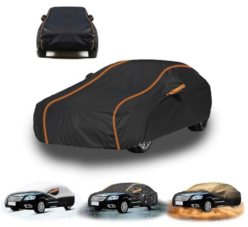 Funda Coche Exterior para Renault Twizy, Protección UV Impermeable a Prueba de Viento para Exteriores, con Cremallera Lateral