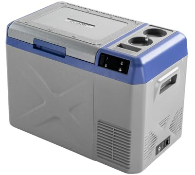 zcamp X25E,24.2L Compressor Car Refrigerator, Portable Camping Fridge DC 12v/24v Freezer for picnic, road trips and truck, -20℃ to 20℃
